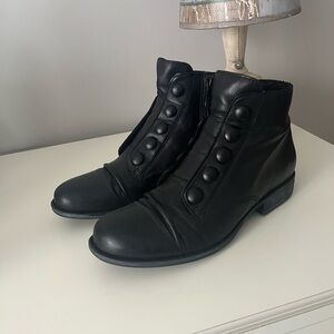 Miz Mooz Women’s Black Leather Boots